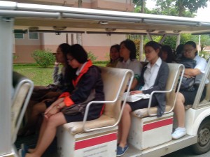 GEM car Mae Fah Luang University, Chiang-Rai, Thailand. (Foto: Yussak Anugrah)