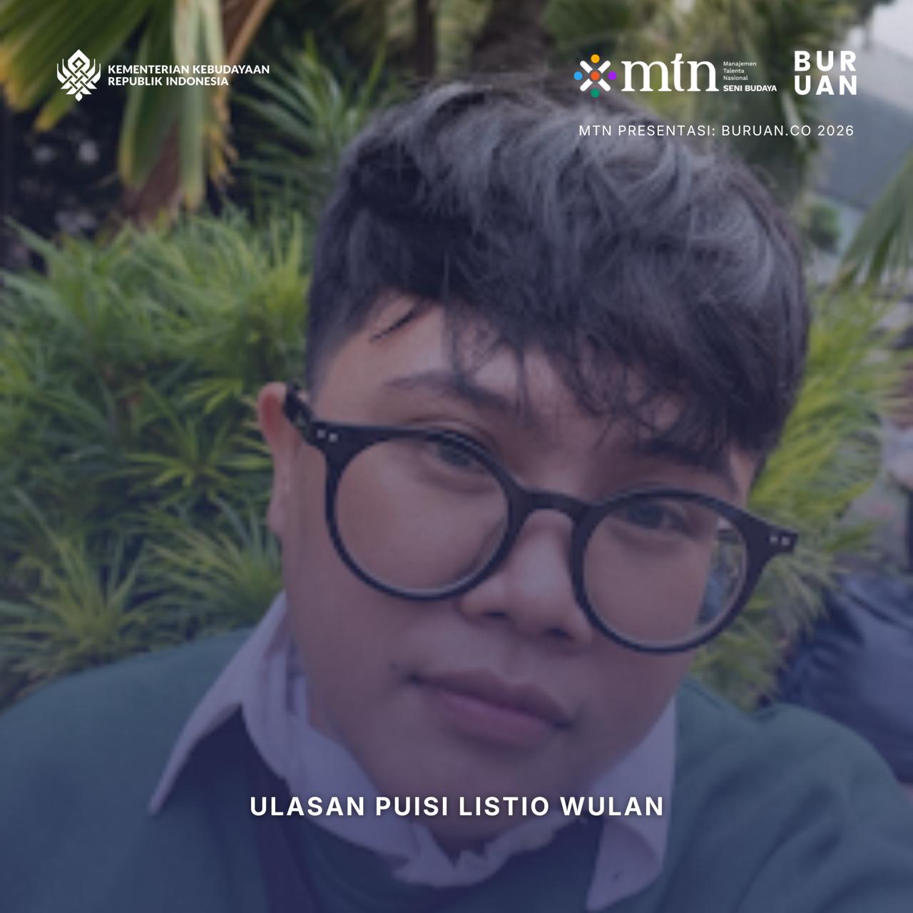 Ulasan Puisi Listio Wulan, Buruan.co